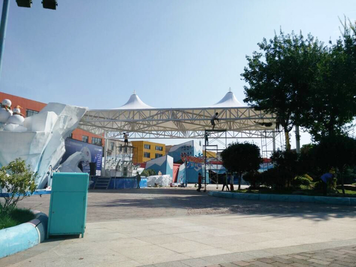 武汉极地海洋世界膜结构建筑工程(图1)