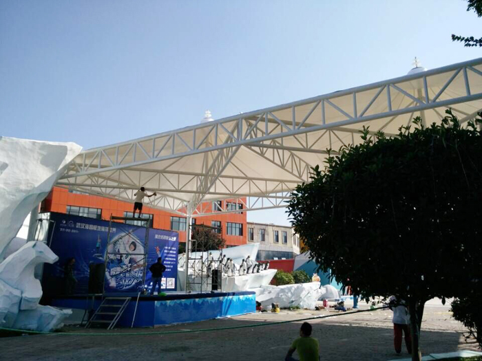 武汉极地海洋世界膜结构建筑工程(图3)