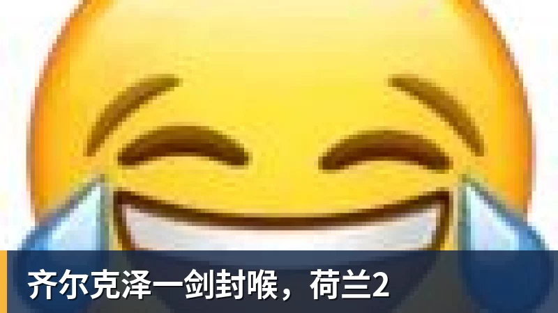 齐尔克泽一剑封喉,荷兰2